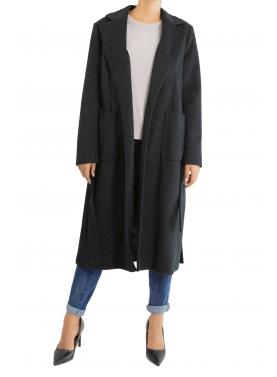 Cappotto con cinta Please